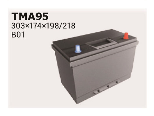 IPSA Startbatteri TMA95 12V 95Ah