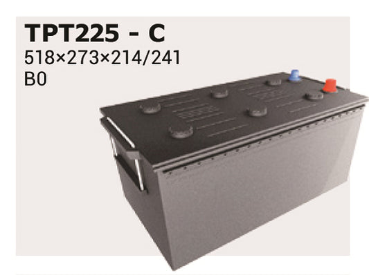 IPSA Startbatteri TPT225 12V 225Ah