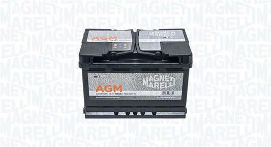 MAGNETI MARELLI Startbatteri 069070760009 12V 70Ah